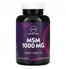 MRM Nutrition, Nutrition, МСМ, 1000 мг, 120 веганских капсул