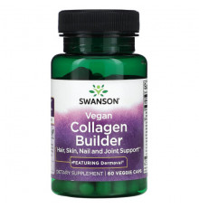 Swanson, Vegan Collagen Builder, 60 растительных капсул