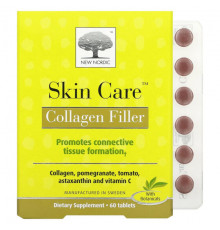 Skin Care, Collagen Filler, 60 Tablets