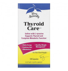 Terry Naturally, Thyroid Care, 120 капсул