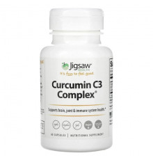 Jigsaw Health, Curcumin C3 Complex, 60 капсул