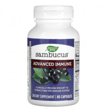 Nature's Way, Sambucus Advanced Immune, 80 капсул