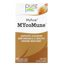 Pure Essence, MyPure, MYcoMUNE, 60 растительных капсул