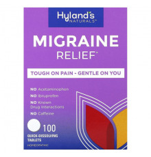 Hyland's Naturals, Migraine Relief, 100 tablets