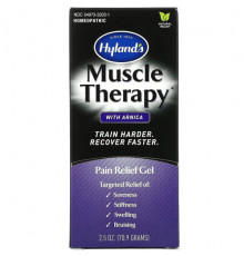 Hyland's Naturals, Muscle Therapy с арникой, обезболивающий гель, 70,9 г (2,5 унции)