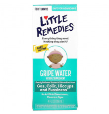 Little Remedies, Gripe Water, для животика, 118 мл (4 жидк. Унции)