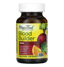 MegaFood, Blood Builder, 30 таблеток