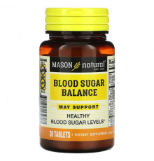 Mason Natural, Blood Sugar Balance, 30 таблеток