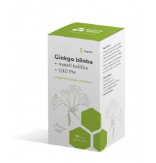 Ginkgo biloba + royal jelly + Q10 PM 50 capsules