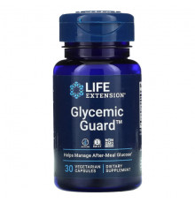 Life Extension, Glycemic Guard, 30 растительных капсул