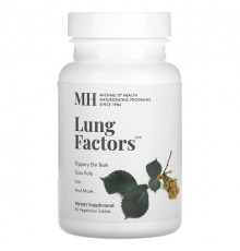 Michael's Naturopathic, Lung Factors, 60 вегетарианских таблеток