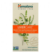 Himalaya, LiverCare, 90 вегетарианских капсул