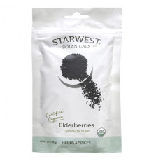 Starwest Botanicals, Органическая бузина, 89,9 г (3,17 унции)