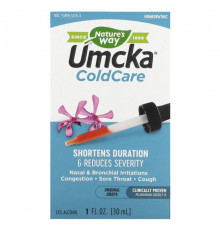 Nature's Way, Umcka, ColdCare, оригинальные капли, 30 мл (1 жидк. Унция)