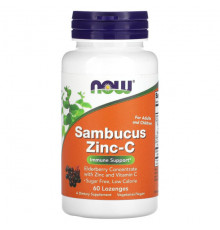 Sambucus Zinc-C, 60 Lozenges