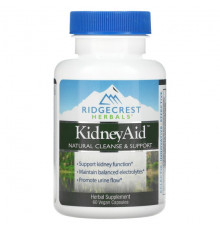 RidgeCrest Herbals, комплекс для почек, 60 вегетарианских капсул