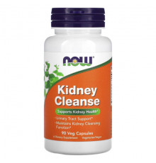 NOW Foods, Kidney Cleanse, 90 растительных капсул