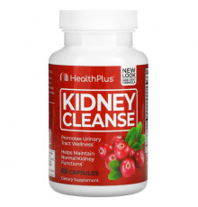 Health Plus Inc., Kidney Cleanse, очищение почек, 60 капсул