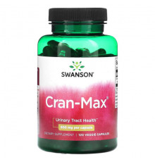 Swanson, Cran-Max, 500 мг, 120 растительных капсул