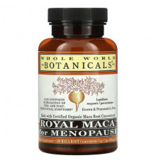 Whole World Botanicals, Royal Maca®, королевская мака для приема при менопаузе, 500 мг, 120 вегетарианских капсул