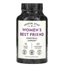 Crystal Star, Best Friend для женщин, 60 вегетарианских капсул