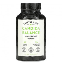 Crystal Star, Candida Balance, 60 вегетарианских капсул