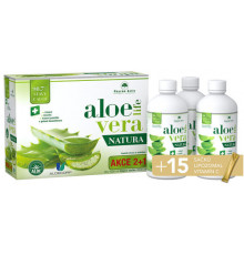 AloeVeraLife Natu ra 2+1 1000 ml + Vitamin Lipo C 15 bags