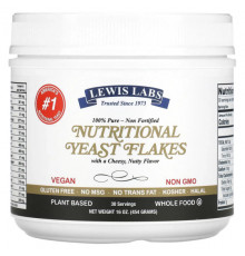 Lewis Labs, Nutritional Yeast Flakes, 16 oz (454 g)