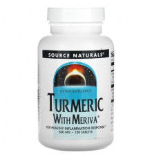 Source Naturals, Куркума с меривой, 500 мг, 30 таблеток