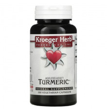 Kroeger Herb Co, Turmeric, 100 растительных капсул