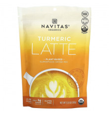 Navitas Organics, Латте с куркумой, 363 г (12,8 унции)