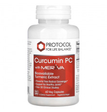 Protocol for Life Balance, Curcumin PC with Meriva, 60 растительных капсул