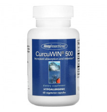 Allergy Research Group, CurcuWin 500, 60 вегетарианских капсул