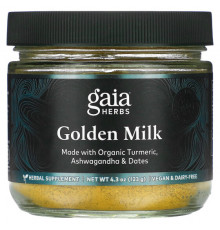 Gaia Herbs, Золотое молоко, 123 г (4,3 унции)