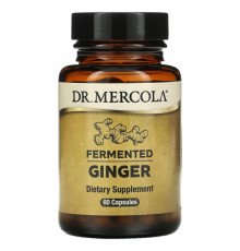 Dr. Mercola, ферментированный имбирь, 60 капсул