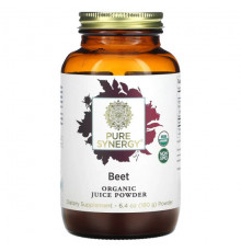 Pure Synergy, Порошок из сока органической свеклы, 6,4 унций (180 г)