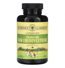 Honey Gardens, Premier One, Raw Energy Extreme, без кофеина, 100 растительных капсул