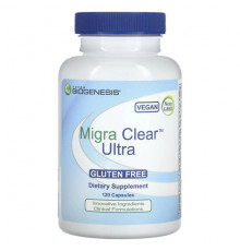 Nutra BioGenesis, Migra Clear Ultra, 120 капсул