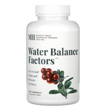 Michael's Naturopathic, Water Balance Factors, 60 вегетарианских таблеток