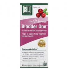 Bell Lifestyle, Для женщин, Bladder One, 60 растительных капсул