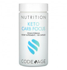 Codeage, Keto Carb Focus, 180 капсул