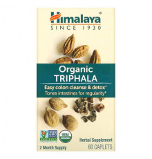 Himalaya, Органическая трифала, 30 капсул