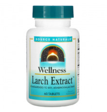 Source Naturals, Wellness, Экстракт лиственницы, 60 таблеток