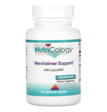 Nutricology, Herxheimer Support, 60 вегетарианских капсул