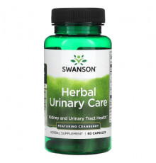 Swanson, Herbal Urinary Care, 60 капсул