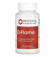 Protocol for Life Balance, D-Flame, 90 растительных капсул