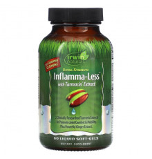 Irwin Naturals, Inflamma-Less с экстрактом турмацина, повышенная сила действия, 60 мягких таблеток