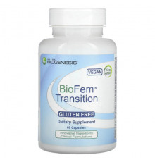 Nutra BioGenesis, BioFem Transition, 60 капсул