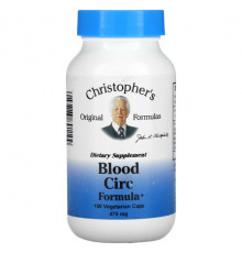 Blood Circ Formula, 950 mg, 100 Vegetarian Caps (475 mg per Capsule)