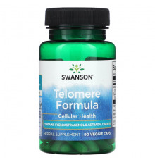 Swanson, Telomere Formula, 90 растительных капсул